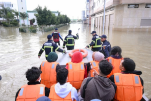Maroc : Inondations à Ksar El Kébir : Poursuite des opérations d’évacuation après la montée des eaux de l’oued Loukkos