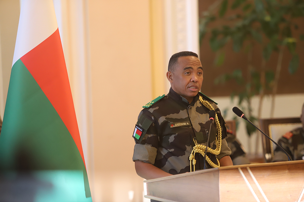 Madagascar: Le colonel Randrianirina dresse le bilan de son exercice