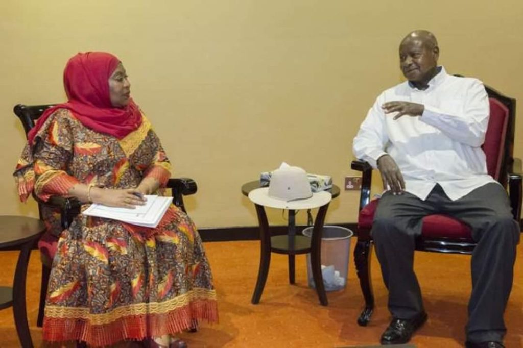Tanzanie : sécurité et économie au menu des échanges entre Museveni et Samia Suhulu