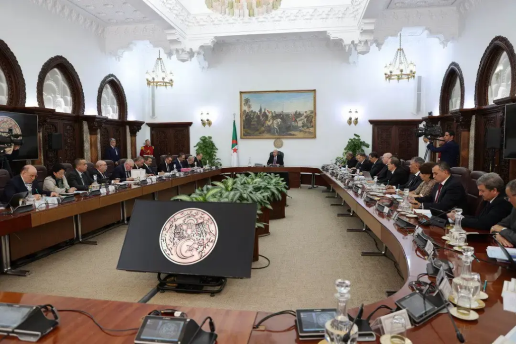 Algérie : Voici le communiqué final du conseil des ministres du mardi 10 février 2026