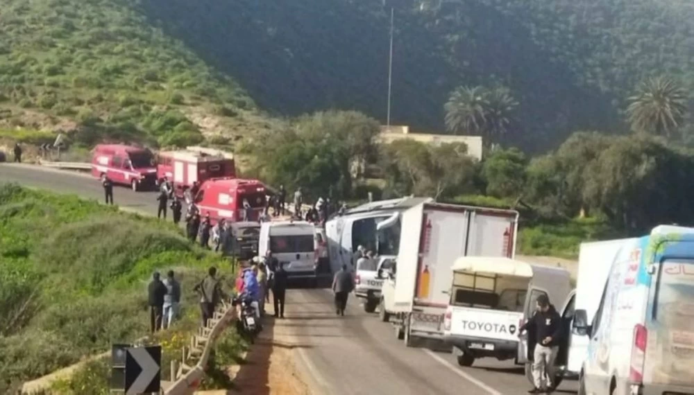 Maroc – Accident de la route à Sidi Ifni : 4 policiers trouvent la mort avant le match Wydad-Dcheira (DGSN)