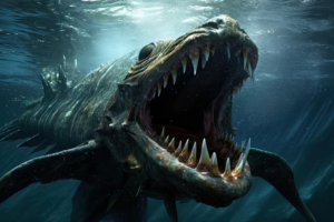 Un “monstre marin” aux dents en poignard découvert au Maroc