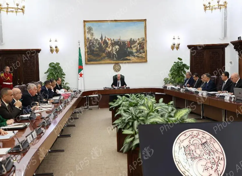 Algérie : Communiqué du Conseil des ministres du lundi 23 février 2026