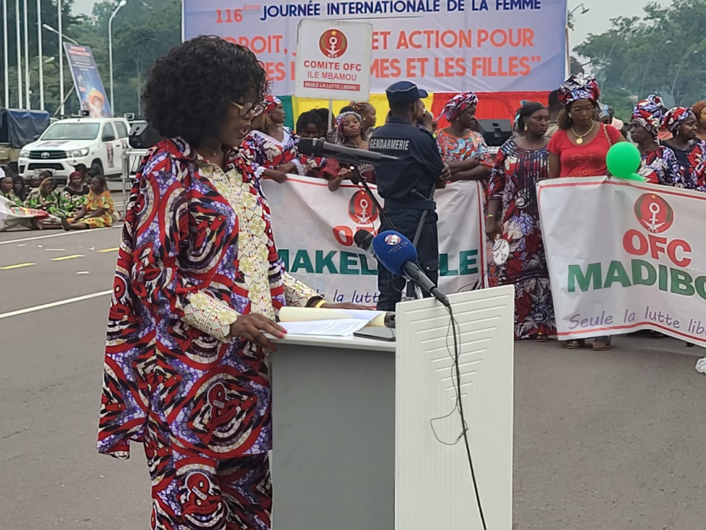 Présidentielles au Congo : Les femmes présentent un pacte social au futur président de la République