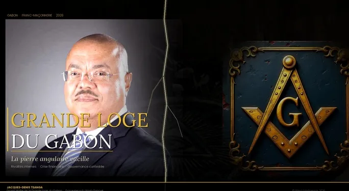 Gabon : derrière le compas et l’équerre, la Grande Loge du Gabon se fissure avant l’élection du Grand Maître