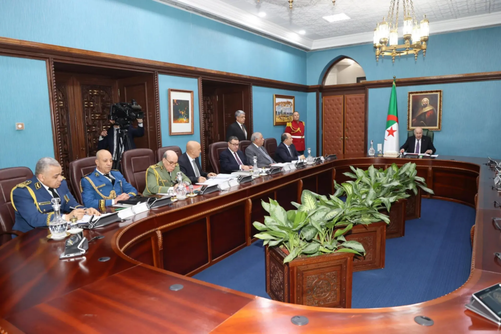 Algérie : Le président de la République préside une réunion du Haut conseil de sécurité