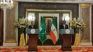 Guinée Equatoriale : Le Président malgache colonel Michaël Randrianirina est à Malabo