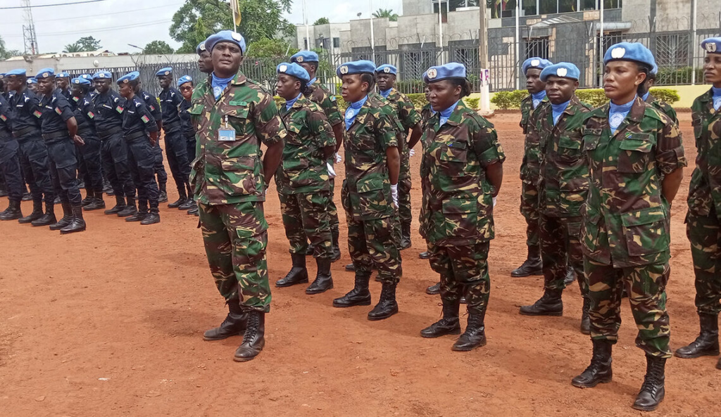 Centrafrique : la MINUSCA annonce le déploiement de 466 militaires dans le sud-est du pays