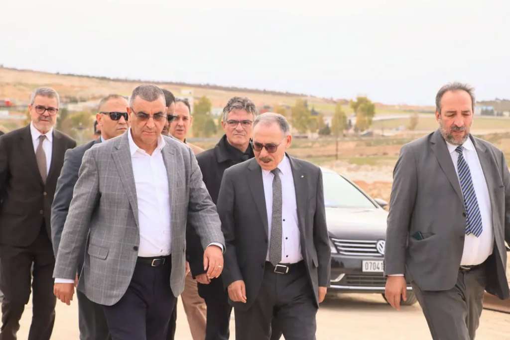 Algérie : Djellaoui inspecte les chantiers de la ligne ferroviaire minière Est entre Dréa et Oued El Kebrit