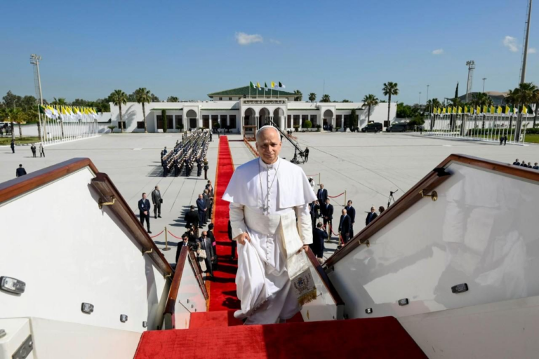 Algérie : La visite historique du pape Léon XIV en Algérie retient l&rsquo;attention de la presse internationale