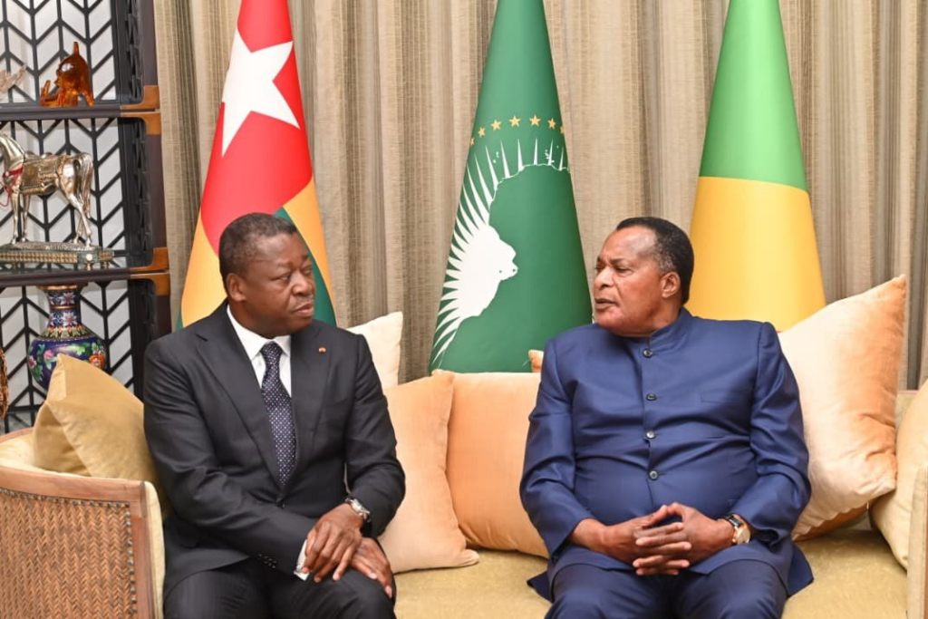Congo -Togo : Les relations entre les deux pays sont au beau fixe