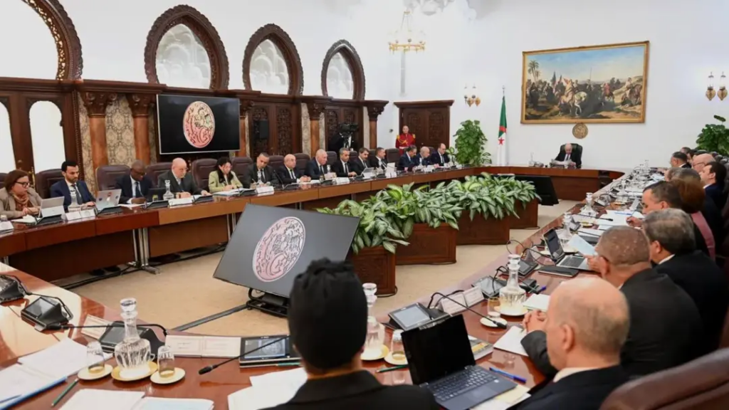 Algérie : Le président de la République préside une réunion du Conseil des ministres