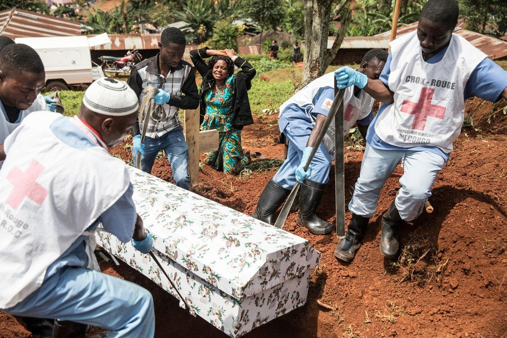 RDC : enterrement des victimes du virus Ebola
