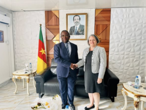 Cameroun : La haute commissaire du Canada reçue en audience par le Ministre du commerce