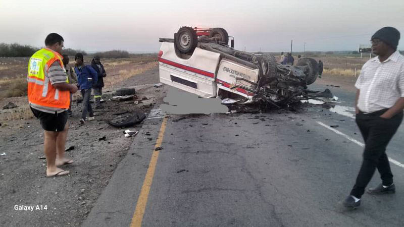 Namibie : Au moins 11 morts dans une collision entre un autocar et un camion