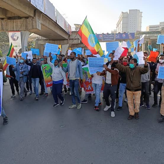 Éthiopie : manifestation contre une présumée mobilisation forcée au Tigré