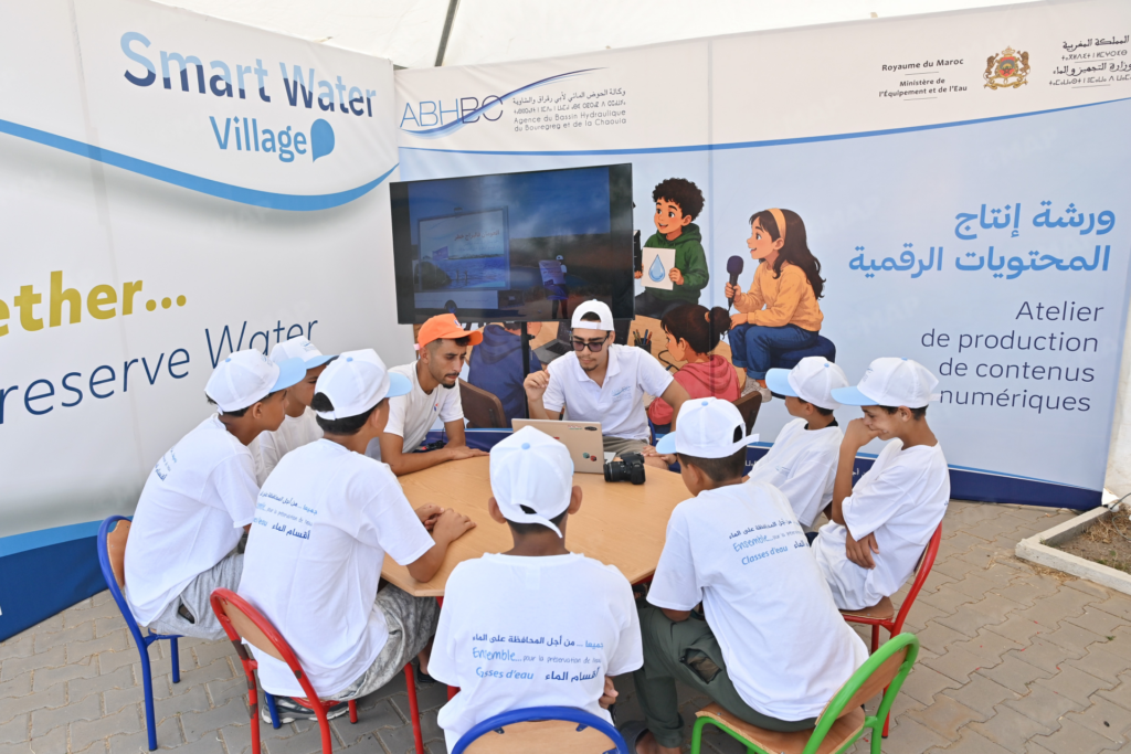 Maroc : Plus de 1200 enfants sensibilisés à la préservation de l’eau au Bouznika-Smart Water Village