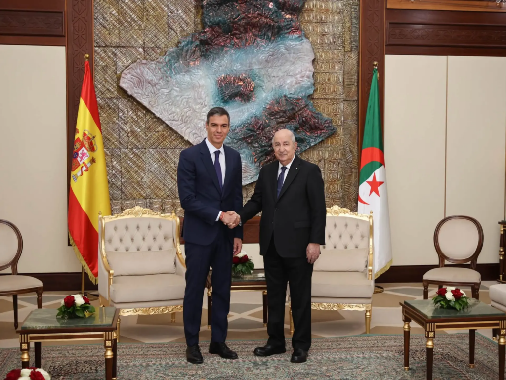 La visite de Pedro Sanchez en Algérie largement relayée par la presse internationale