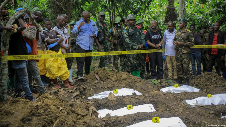 RDC : 11 fosses communes découvertes sept mois après des massacres du M23 dans le Sud-Kivu