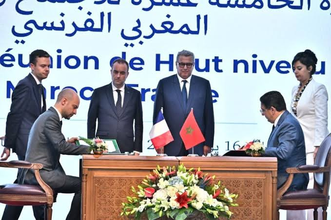 Maroc : 14 accords de coopération avec la France signés lors de la visite de Lecornu
