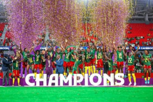 Le Cameroun pulvérise  le Malawi en finale de la CAN féminine et remporte son premier trophée continental