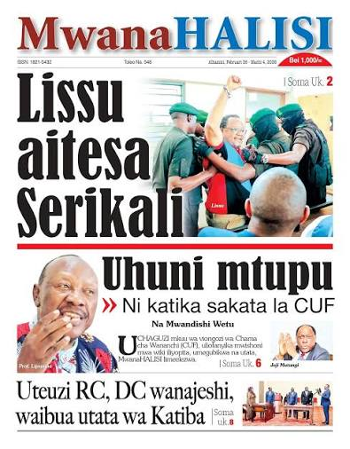 Tanzanie : un journal suspendu après des propos sur les divisions au pouvoir