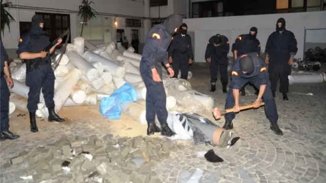 Algérie : 57 arrestations et saisie de 10,5 tonnes de drogue en provenance du Maroc