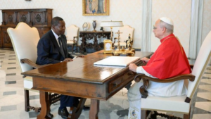 Le Pape Léon XIV a reçu en audience le président de la République centrafricaine