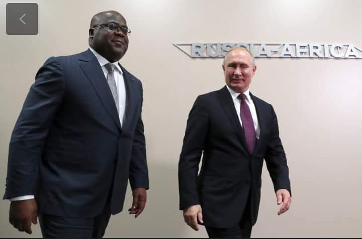 RDC : Le Président Tshisekedi à Moscou pour participer au 3ème sommet Russie-Afrique