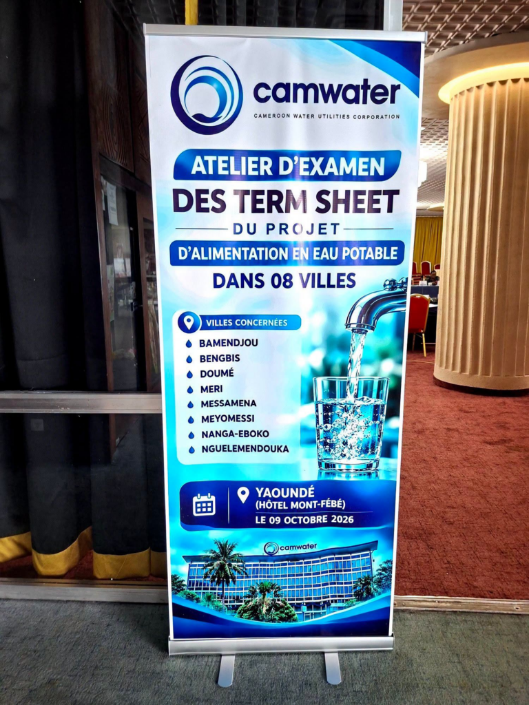 Cameroun : L&rsquo;Atelier de validation des Term Sheets concrétise le projet d&rsquo;Alimentation en Eau Potable dans 08 nouvelles localités